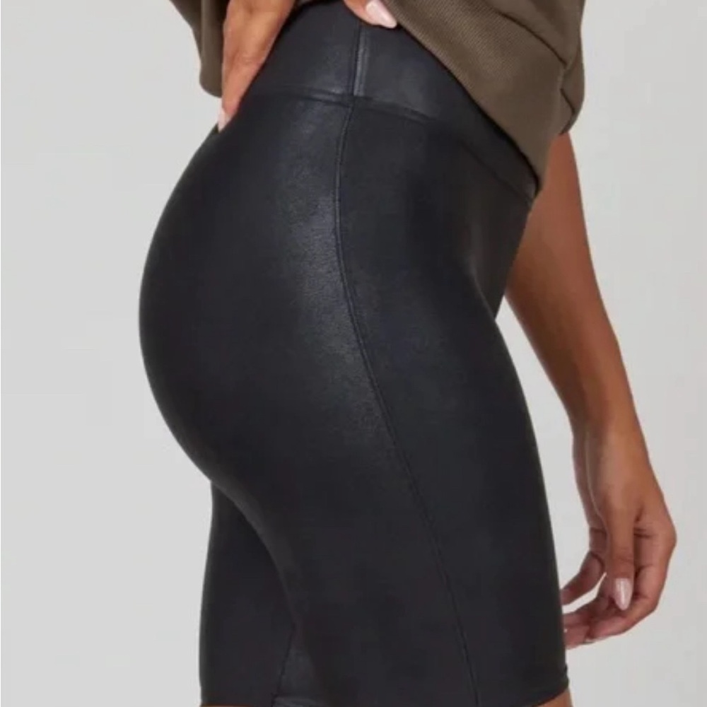 Leather Shorts Spanx Biker Shorts Spanx Faux Leather Bike Short Medium